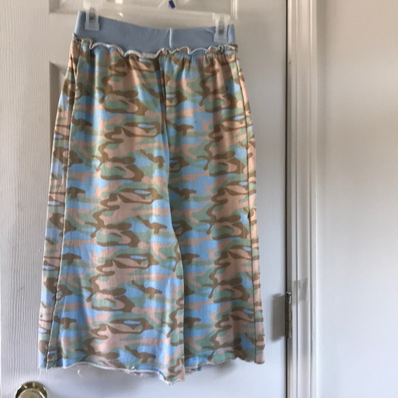 Army Girl Blue Camo Pants Varsity Apparel NWT L - Picture 9 of 11